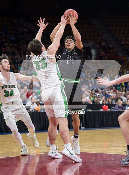 Thumbnail 3 in ThunderRidge vs. Doherty (CHSAA 5A Great 8) photogallery.