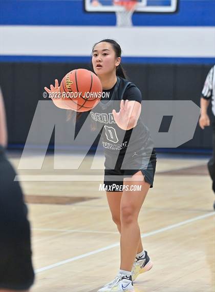 Thumbnail 3 in Cedar Park vs Hardin Jefferson (McDonald's Texas Invitational) photogallery.