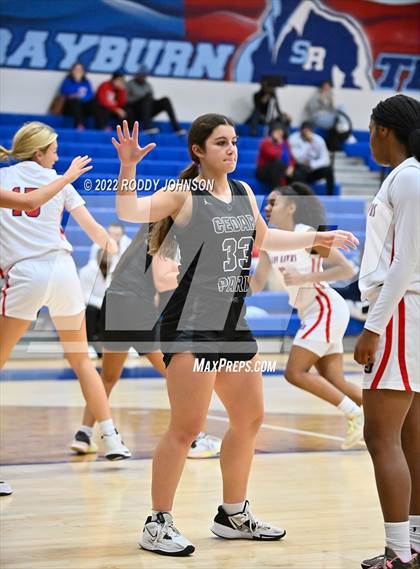 Thumbnail 2 in Cedar Park vs Hardin Jefferson (McDonald's Texas Invitational) photogallery.
