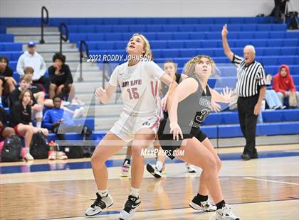 Thumbnail 2 in Cedar Park vs Hardin Jefferson (McDonald's Texas Invitational) photogallery.