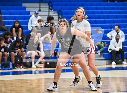 Thumbnail 1 in Cedar Park vs Hardin Jefferson (McDonald's Texas Invitational) photogallery.