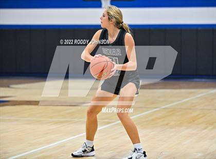 Thumbnail 3 in Cedar Park vs Hardin Jefferson (McDonald's Texas Invitational) photogallery.