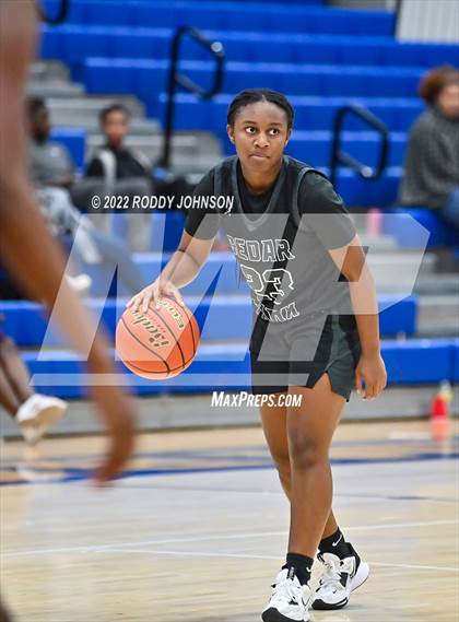 Thumbnail 3 in Cedar Park vs Hardin Jefferson (McDonald's Texas Invitational) photogallery.