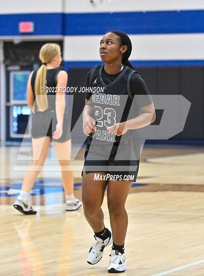 Thumbnail 2 in Cedar Park vs Hardin Jefferson (McDonald's Texas Invitational) photogallery.