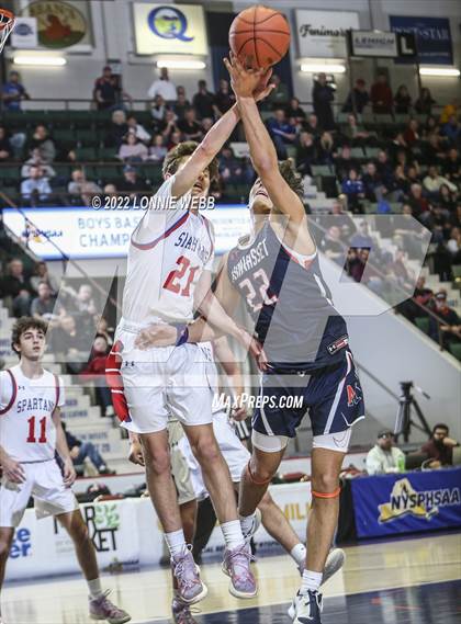 Thumbnail 2 in Manhasset vs New Hartford (NYSPHSAA Class A Final) photogallery.