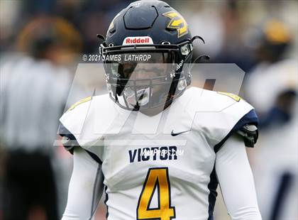 Thumbnail 3 in Victor @ Rush-Henrietta (NYSPHAA Section 5 Class AA Playoff) photogallery.