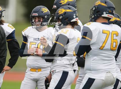 Thumbnail 2 in Victor @ Rush-Henrietta (NYSPHAA Section 5 Class AA Playoff) photogallery.