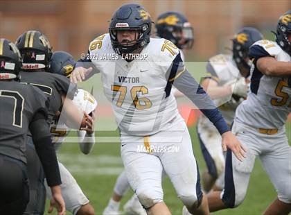 Thumbnail 1 in Victor @ Rush-Henrietta (NYSPHAA Section 5 Class AA Playoff) photogallery.