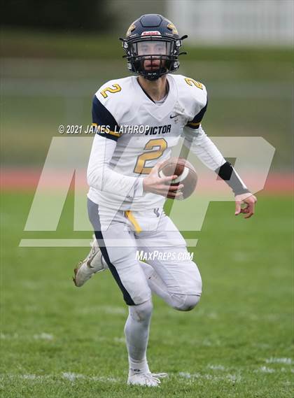 Thumbnail 3 in Victor @ Rush-Henrietta (NYSPHAA Section 5 Class AA Playoff) photogallery.