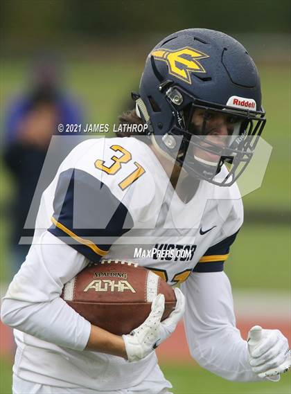Thumbnail 2 in Victor @ Rush-Henrietta (NYSPHAA Section 5 Class AA Playoff) photogallery.