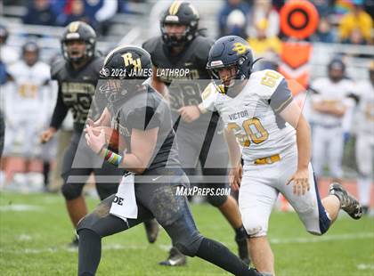 Thumbnail 1 in Victor @ Rush-Henrietta (NYSPHAA Section 5 Class AA Playoff) photogallery.