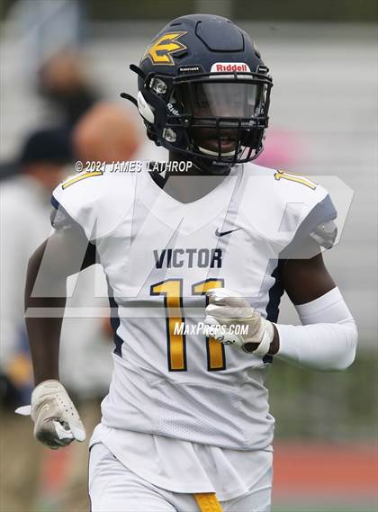 Thumbnail 1 in Victor @ Rush-Henrietta (NYSPHAA Section 5 Class AA Playoff) photogallery.