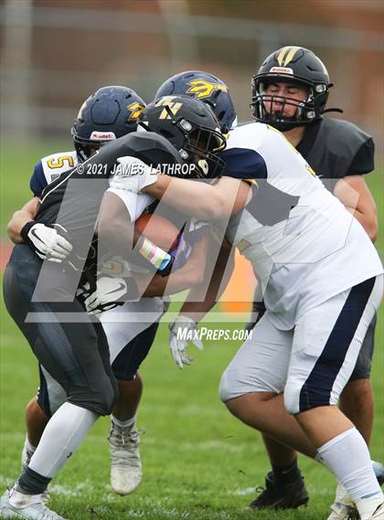 Thumbnail 2 in Victor @ Rush-Henrietta (NYSPHAA Section 5 Class AA Playoff) photogallery.