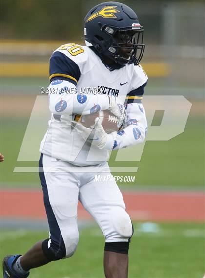 Thumbnail 1 in Victor @ Rush-Henrietta (NYSPHAA Section 5 Class AA Playoff) photogallery.
