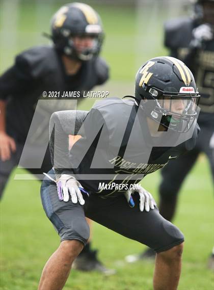 Thumbnail 1 in Victor @ Rush-Henrietta (NYSPHAA Section 5 Class AA Playoff) photogallery.