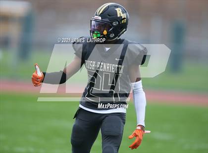 Thumbnail 1 in Victor @ Rush-Henrietta (NYSPHAA Section 5 Class AA Playoff) photogallery.