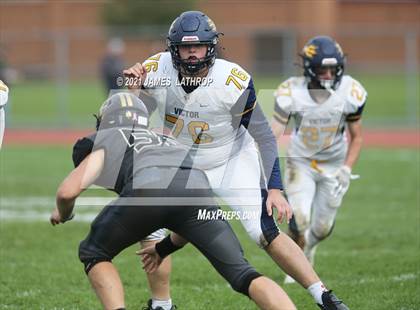 Thumbnail 2 in Victor @ Rush-Henrietta (NYSPHAA Section 5 Class AA Playoff) photogallery.