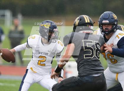 Thumbnail 2 in Victor @ Rush-Henrietta (NYSPHAA Section 5 Class AA Playoff) photogallery.
