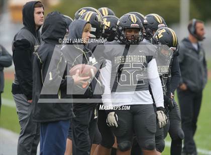 Thumbnail 3 in Victor @ Rush-Henrietta (NYSPHAA Section 5 Class AA Playoff) photogallery.