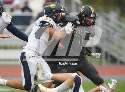 Thumbnail 3 in Victor @ Rush-Henrietta (NYSPHAA Section 5 Class AA Playoff) photogallery.