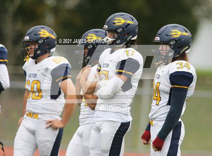 Thumbnail 1 in Victor @ Rush-Henrietta (NYSPHAA Section 5 Class AA Playoff) photogallery.