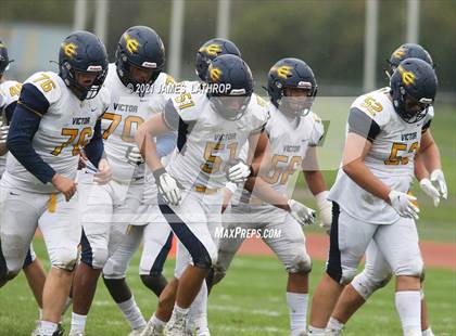Thumbnail 2 in Victor @ Rush-Henrietta (NYSPHAA Section 5 Class AA Playoff) photogallery.