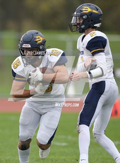 Thumbnail 3 in Victor @ Rush-Henrietta (NYSPHAA Section 5 Class AA Playoff) photogallery.