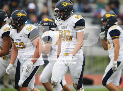 Thumbnail 3 in Victor @ Rush-Henrietta (NYSPHAA Section 5 Class AA Playoff) photogallery.