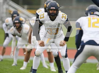 Thumbnail 1 in Victor @ Rush-Henrietta (NYSPHAA Section 5 Class AA Playoff) photogallery.