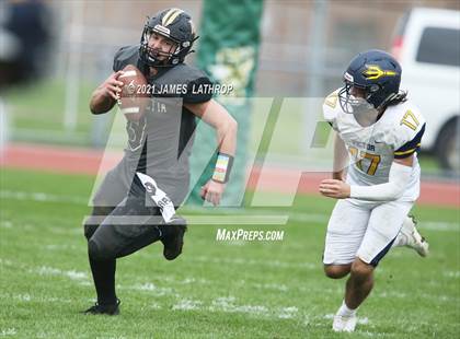 Thumbnail 3 in Victor @ Rush-Henrietta (NYSPHAA Section 5 Class AA Playoff) photogallery.