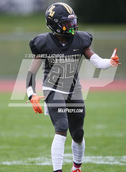 Thumbnail 3 in Victor @ Rush-Henrietta (NYSPHAA Section 5 Class AA Playoff) photogallery.