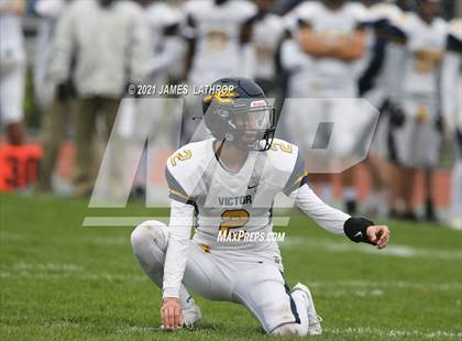 Thumbnail 1 in Victor @ Rush-Henrietta (NYSPHAA Section 5 Class AA Playoff) photogallery.