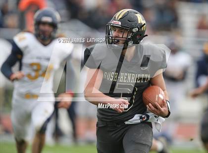 Thumbnail 1 in Victor @ Rush-Henrietta (NYSPHAA Section 5 Class AA Playoff) photogallery.