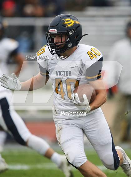 Thumbnail 3 in Victor @ Rush-Henrietta (NYSPHAA Section 5 Class AA Playoff) photogallery.