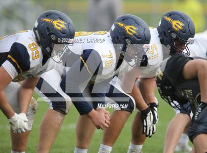 Thumbnail 2 in Victor @ Rush-Henrietta (NYSPHAA Section 5 Class AA Playoff) photogallery.