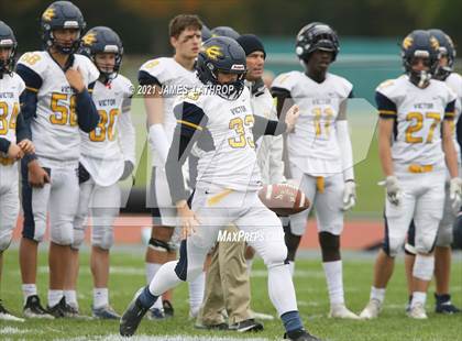 Thumbnail 2 in Victor @ Rush-Henrietta (NYSPHAA Section 5 Class AA Playoff) photogallery.