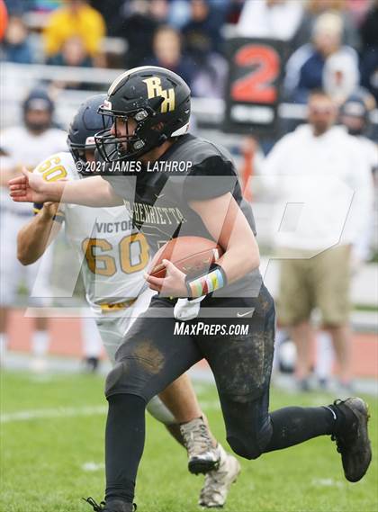 Thumbnail 3 in Victor @ Rush-Henrietta (NYSPHAA Section 5 Class AA Playoff) photogallery.