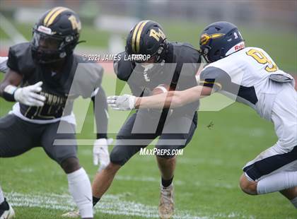 Thumbnail 3 in Victor @ Rush-Henrietta (NYSPHAA Section 5 Class AA Playoff) photogallery.