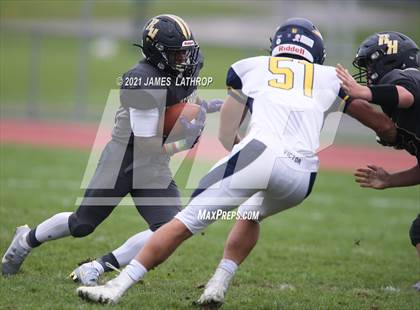 Thumbnail 3 in Victor @ Rush-Henrietta (NYSPHAA Section 5 Class AA Playoff) photogallery.