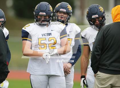 Thumbnail 1 in Victor @ Rush-Henrietta (NYSPHAA Section 5 Class AA Playoff) photogallery.