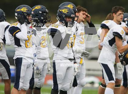 Thumbnail 3 in Victor @ Rush-Henrietta (NYSPHAA Section 5 Class AA Playoff) photogallery.