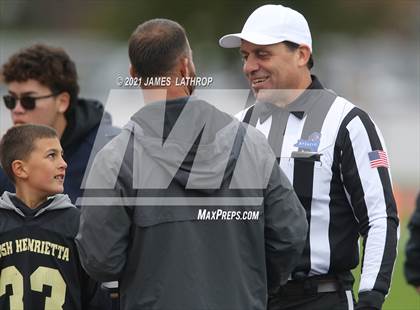 Thumbnail 2 in Victor @ Rush-Henrietta (NYSPHAA Section 5 Class AA Playoff) photogallery.