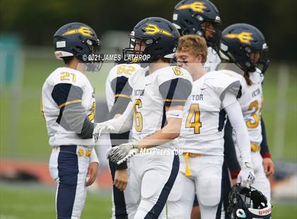 Thumbnail 3 in Victor @ Rush-Henrietta (NYSPHAA Section 5 Class AA Playoff) photogallery.