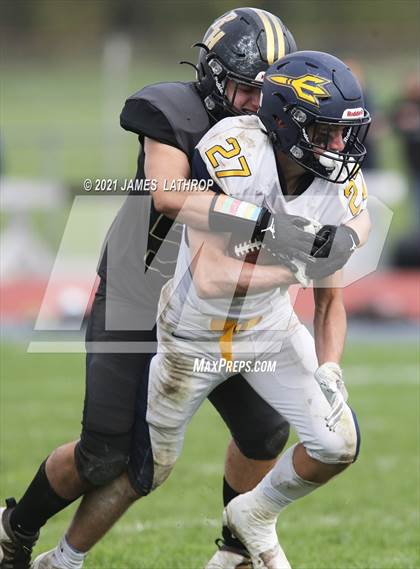 Thumbnail 2 in Victor @ Rush-Henrietta (NYSPHAA Section 5 Class AA Playoff) photogallery.