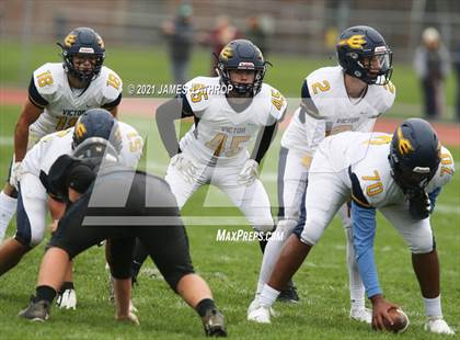 Thumbnail 2 in Victor @ Rush-Henrietta (NYSPHAA Section 5 Class AA Playoff) photogallery.