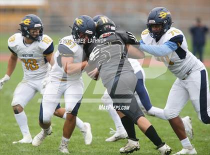 Thumbnail 1 in Victor @ Rush-Henrietta (NYSPHAA Section 5 Class AA Playoff) photogallery.