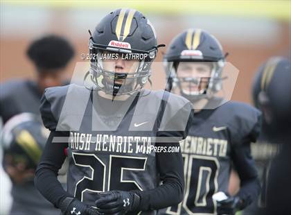 Thumbnail 3 in Victor @ Rush-Henrietta (NYSPHAA Section 5 Class AA Playoff) photogallery.