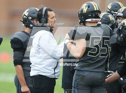 Thumbnail 2 in Victor @ Rush-Henrietta (NYSPHAA Section 5 Class AA Playoff) photogallery.