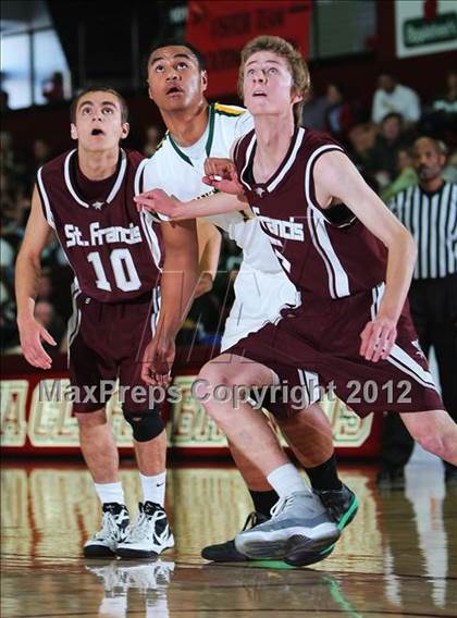 Thumbnail 3 in Pinewood vs. St. Francis (CIF CCS D5 Final) photogallery.