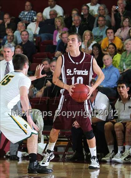 Thumbnail 1 in Pinewood vs. St. Francis (CIF CCS D5 Final) photogallery.